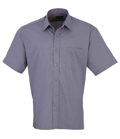 Premier - Short Sleeve Poplin Shirt - PR202 LBL 14.5