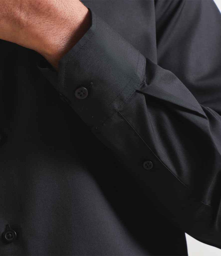 Premier - Recyclight® Long Sleeve Poplin Shirt - Pierre Francis