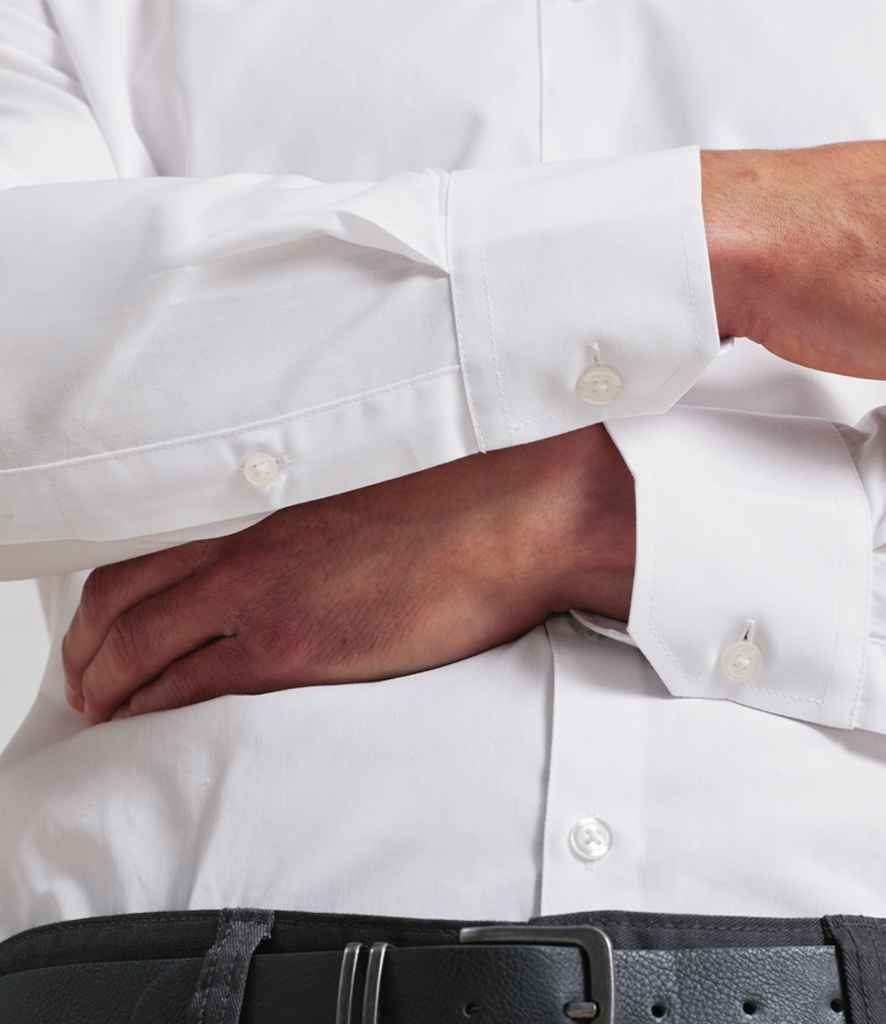 Premier - Recyclight® Long Sleeve Poplin Shirt - Pierre Francis