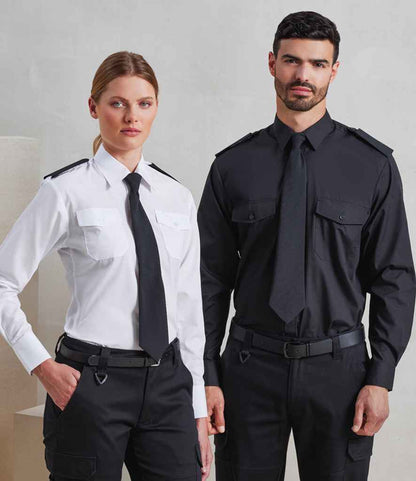 Premier - Long Sleeve Pilot Shirt - Pierre Francis