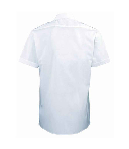 Premier - Short Sleeve Pilot Shirt - Pierre Francis