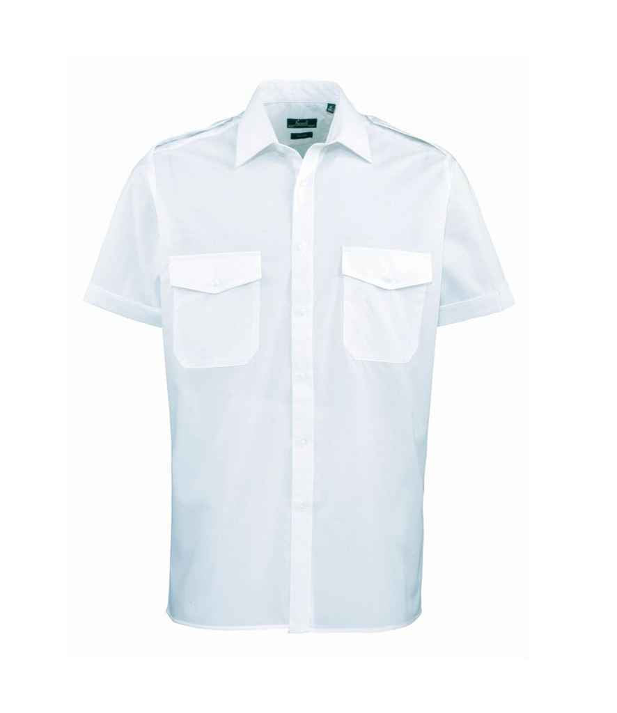 Premier - Short Sleeve Pilot Shirt - PR212 LBL 14.5