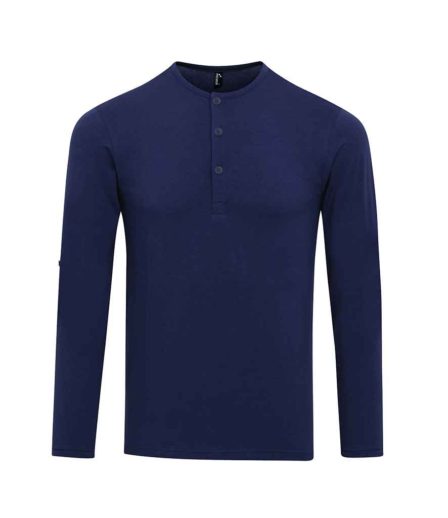 Premier - Long John Roll Sleeve T-Shirt - PR218 IND XS