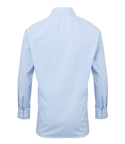 Premier - Gingham Long Sleeve Shirt - Pierre Francis