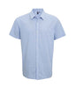 Premier - Gingham Short Sleeve Shirt - Pierre Francis