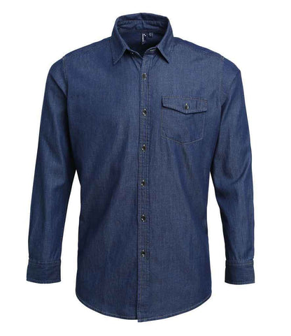 Premier - Jeans Stitch Denim Shirt - PR222 IDM XS