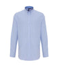 Premier - Long Sleeve Striped Oxford Shirt - Pierre Francis