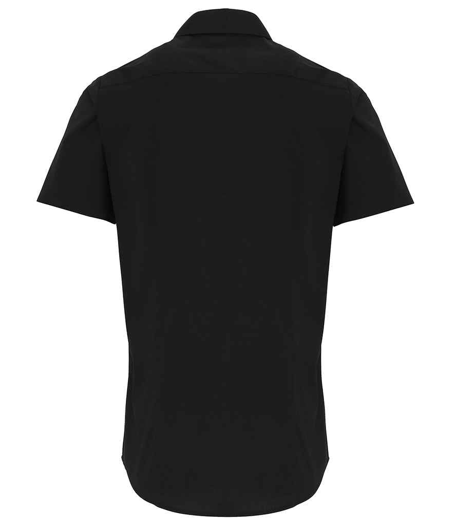 Premier - Short Sleeve Stretch Fit Poplin Shirt