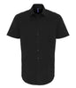 Premier - Short Sleeve Stretch Fit Poplin Shirt - Pierre Francis
