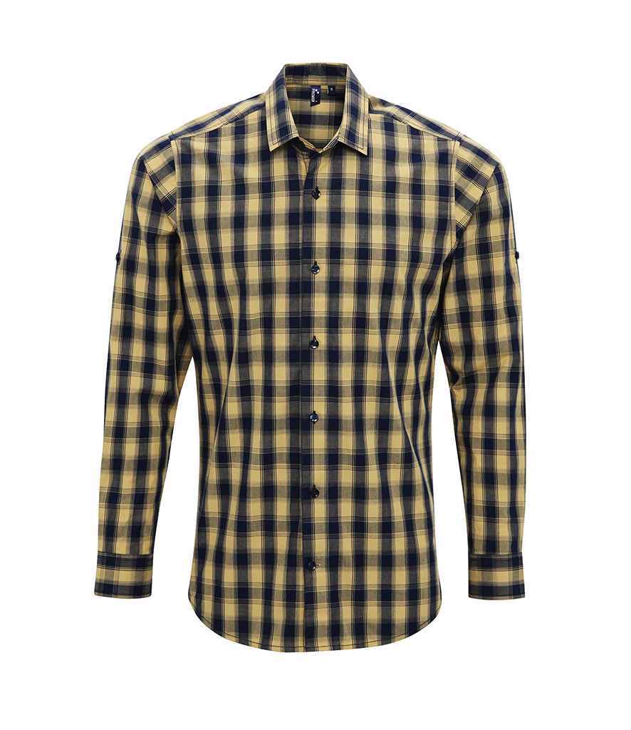 Premier - Mulligan Check Long Sleeve Shirt - PR250 CA/NV S