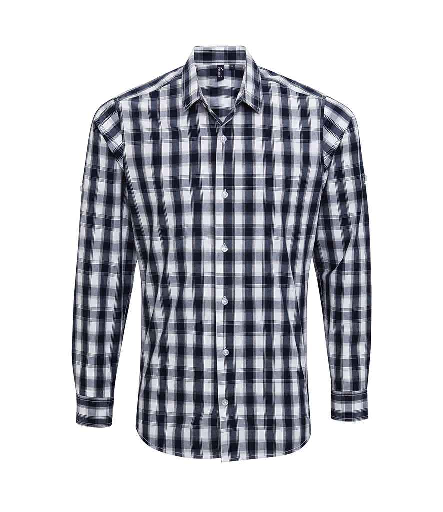 Premier - Mulligan Check Long Sleeve Shirt - Pierre Francis