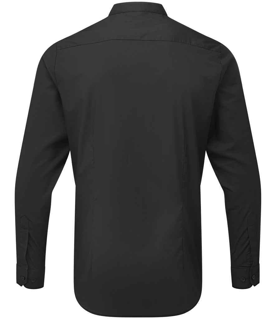 Premier - Long Sleeve Grandad Shirt - Pierre Francis