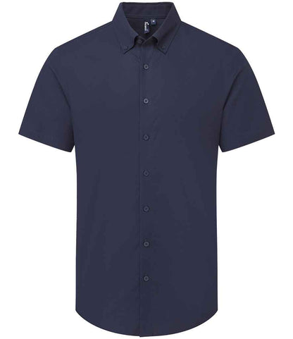 Premier - Supreme Short Sleeve Oxford Shirt - PR286 BLK XS