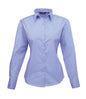 Premier - Ladies Long Sleeve Poplin Blouse - Pierre Francis