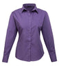 Premier - Ladies Long Sleeve Poplin Blouse - Pierre Francis