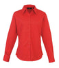 Premier - Ladies Long Sleeve Poplin Blouse - Pierre Francis