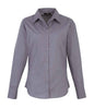 Premier - Ladies Long Sleeve Poplin Blouse - Pierre Francis