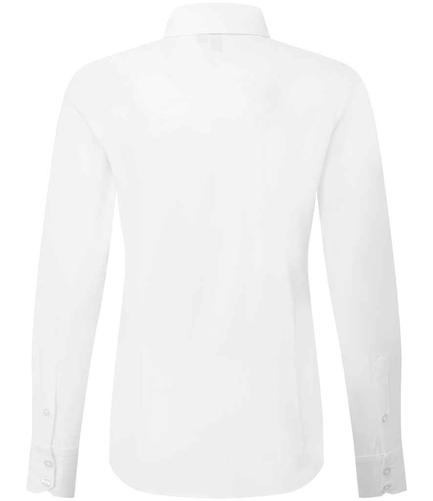 Premier - Ladies Recyclight® Long Sleeve Poplin Shirt - Pierre Francis