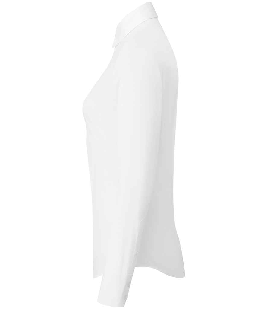 Premier - Ladies Recyclight® Long Sleeve Poplin Shirt - Pierre Francis