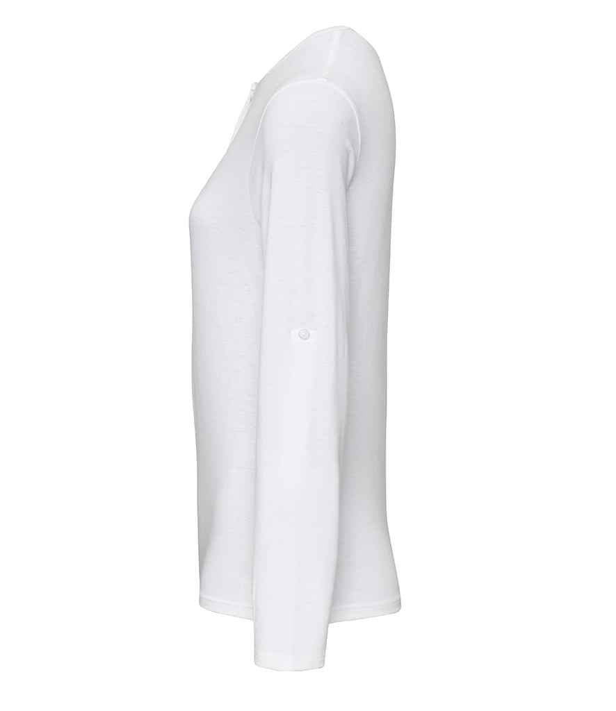 Premier - Ladies Long John Roll Sleeve T-Shirt - Pierre Francis