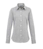 Premier - Ladies Gingham Long Sleeve Shirt - Pierre Francis
