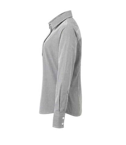 Premier - Ladies Gingham Long Sleeve Shirt - Pierre Francis