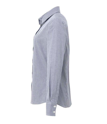 Premier - Ladies Gingham Long Sleeve Shirt - Pierre Francis