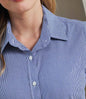 Premier - Ladies Gingham Short Sleeve Shirt - Pierre Francis