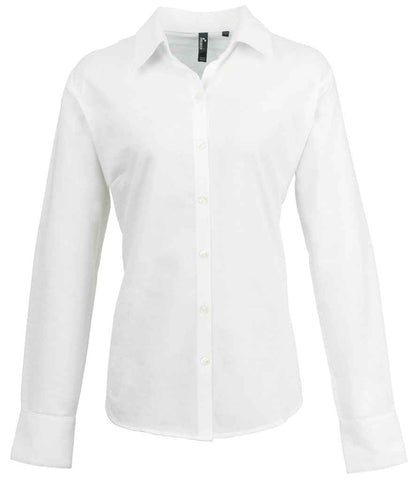 Premier - Ladies Signature Long Sleeve Oxford Shirt - Pierre Francis