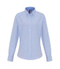 Premier - Ladies Long Sleeve Striped Oxford Shirt - Pierre Francis