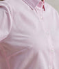 Premier - Ladies Long Sleeve Striped Oxford Shirt - Pierre Francis