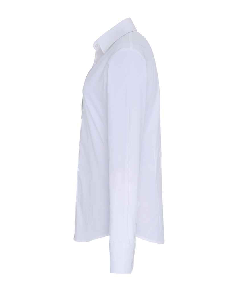 Premier - Ladies Long Sleeve Stretch Fit Poplin Shirt - Pierre Francis
