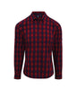 Premier - Ladies Mulligan Check Long Sleeve Shirt - Pierre Francis