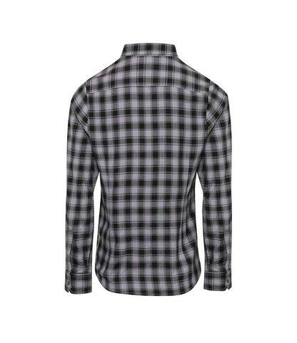 Premier - Ladies Mulligan Check Long Sleeve Shirt - Pierre Francis