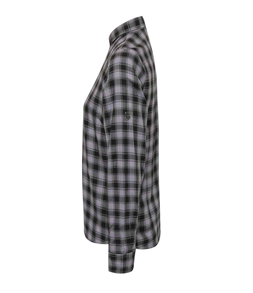 Premier - Ladies Mulligan Check Long Sleeve Shirt - Pierre Francis