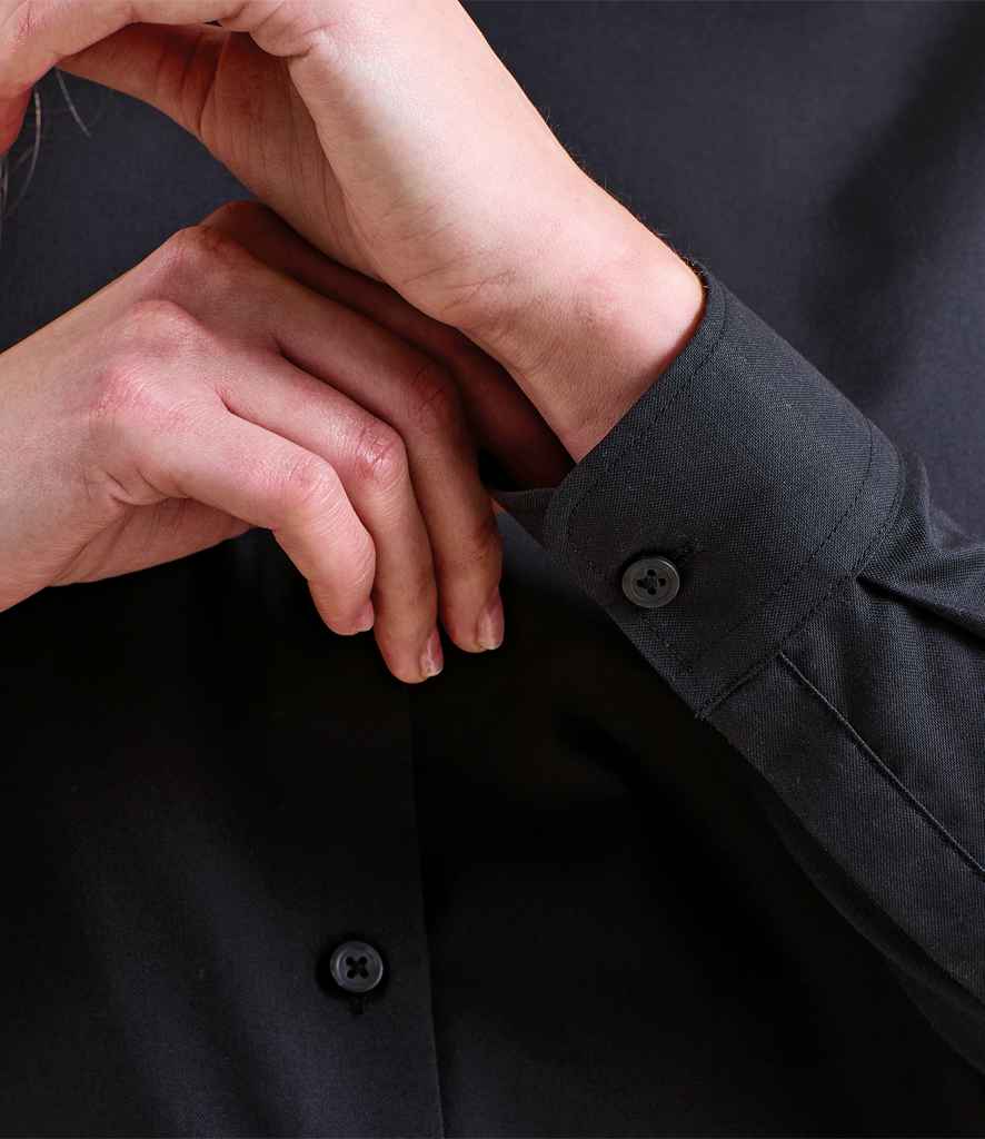 Premier - Ladies Supreme Long Sleeve Oxford Shirt - Pierre Francis