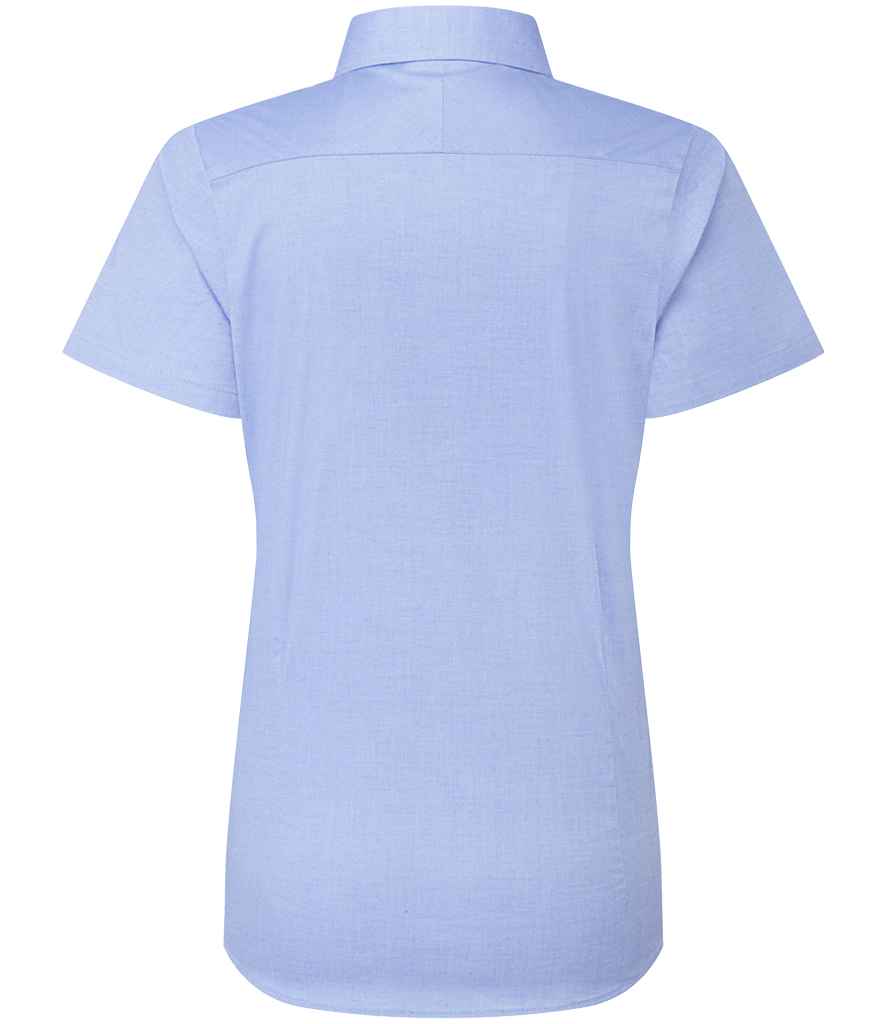 Premier - Ladies Supreme Short Sleeve Oxford Shirt - Pierre Francis