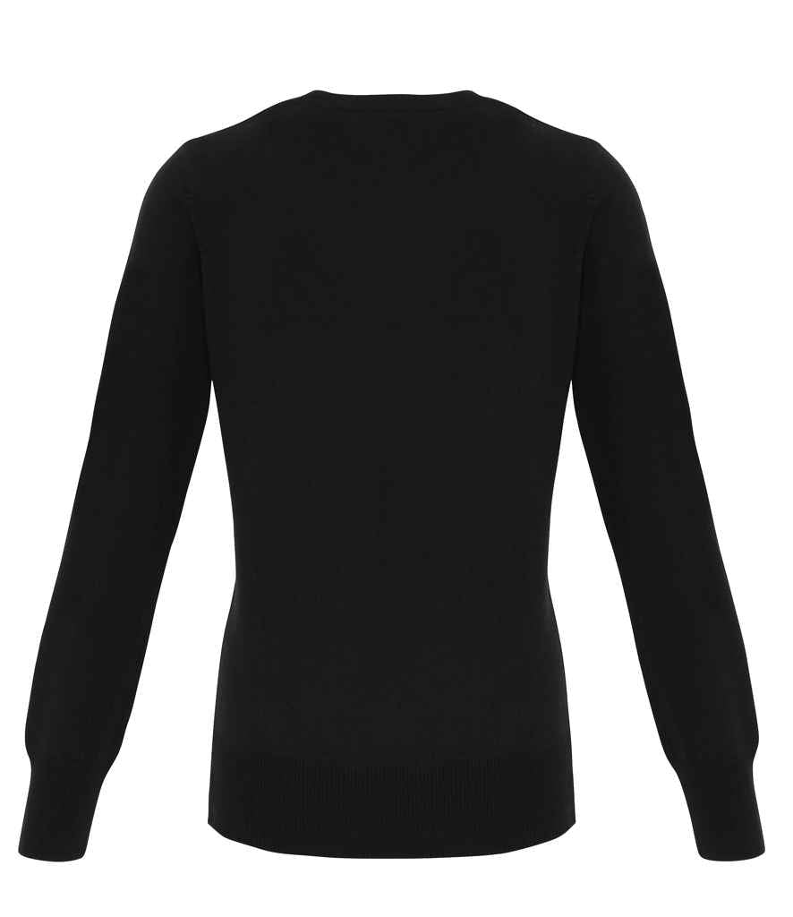 Premier - Ladies Essential Acrylic V Neck Cardigan
