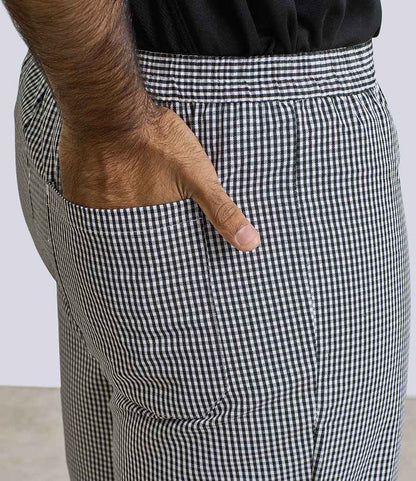Premier - Pull On Chef's Check Trousers - Pierre Francis