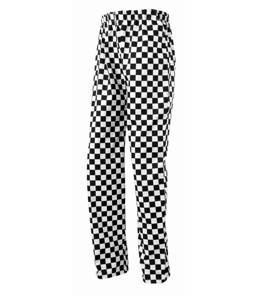 Premier - Essential Chef's Trousers - PR553 BK/WH XS
