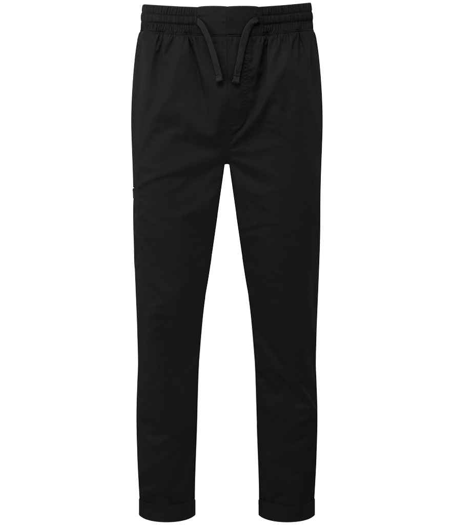Premier - Recyclight® Chef's Cargo Trousers - PR557 BLK S