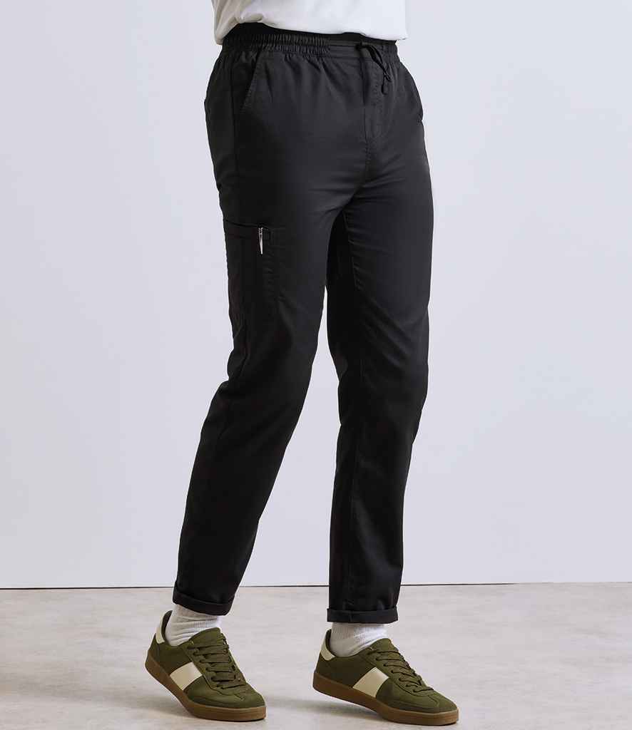 Premier - Recyclight® Chef's Cargo Trousers - PR557 BLK S