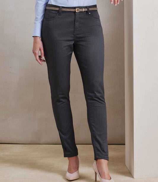 Premier - Ladies Performance Chino Jeans - PR570 CHA 8/R