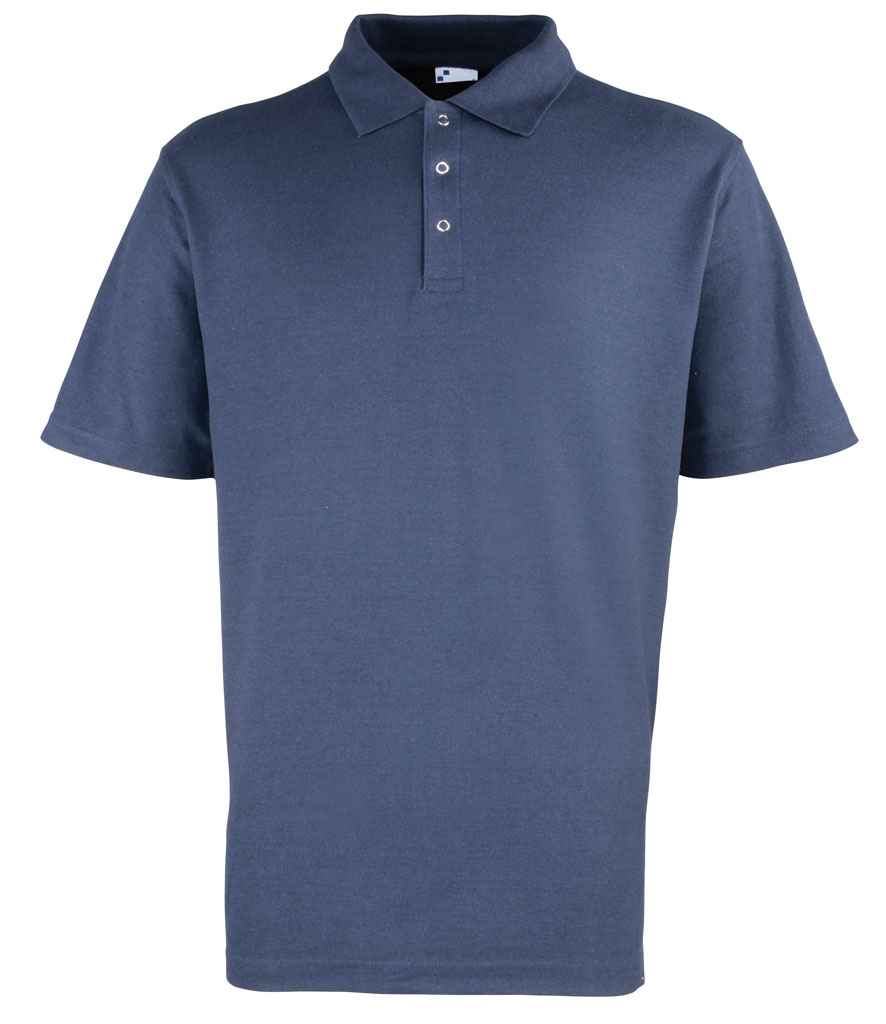 Premier - Stud Piqué Polo Shirt - PR610 NAV S