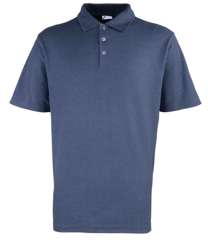 Premier - Stud Piqué Polo Shirt - PR610 NAV S