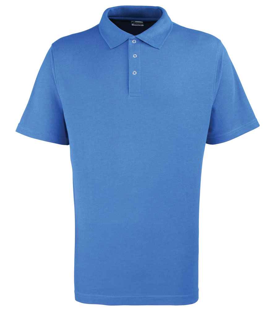 Premier - Stud Piqué Polo Shirt - PR610 BLK S