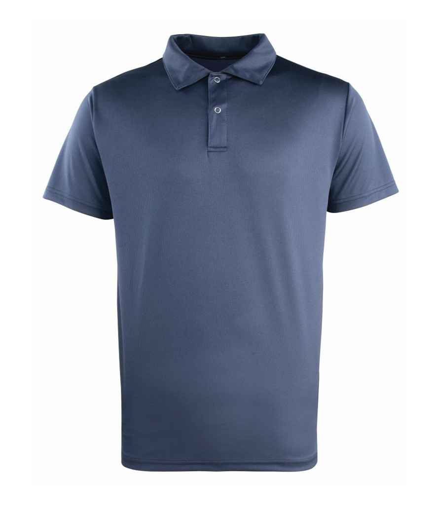 Premier - Coolchecker® Stud Piqué Polo Shirt - PR612 NAV XS