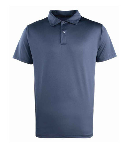 Premier - Coolchecker® Stud Piqué Polo Shirt - PR612 NAV XS