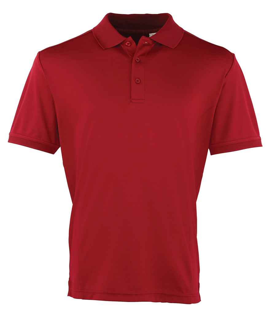 Premier - Coolchecker® Piqué Polo Shirt - PR615 BUR S