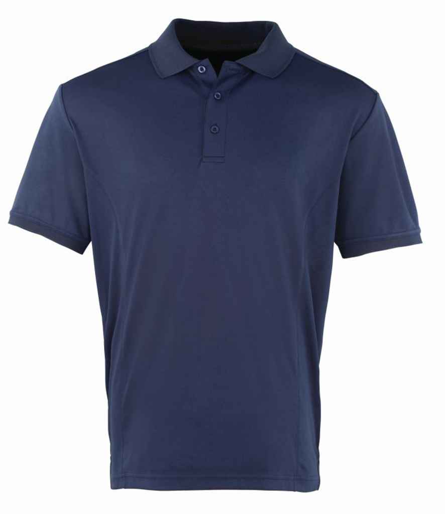 Premier - Coolchecker® Piqué Polo Shirt - PR615 NAV S